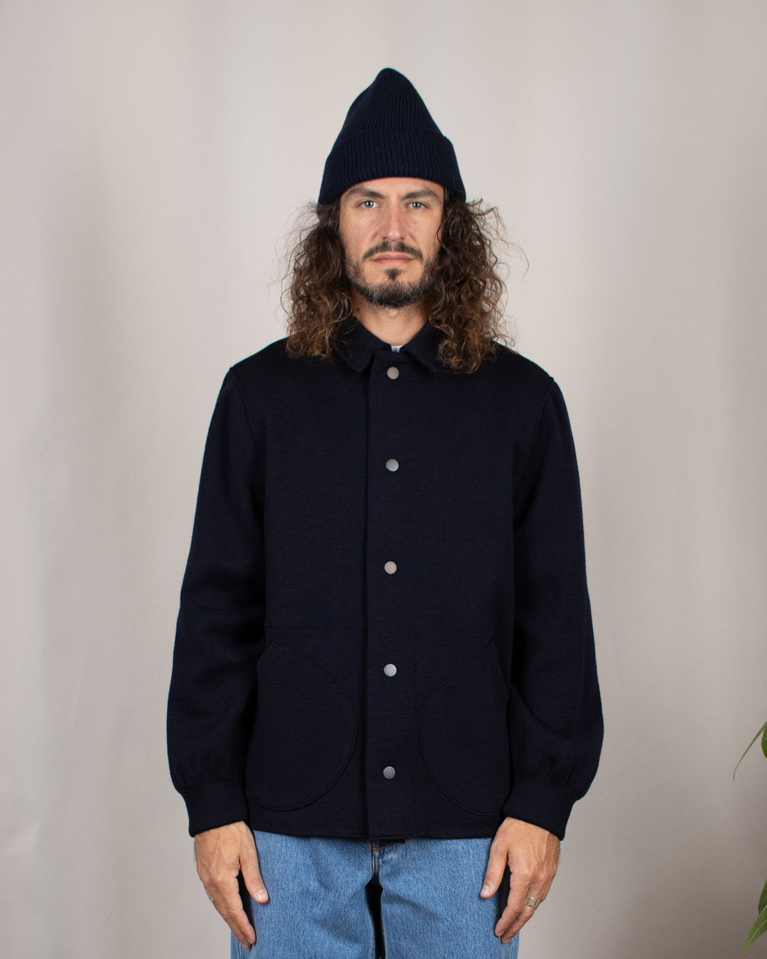 Coach jacket Bleu marine