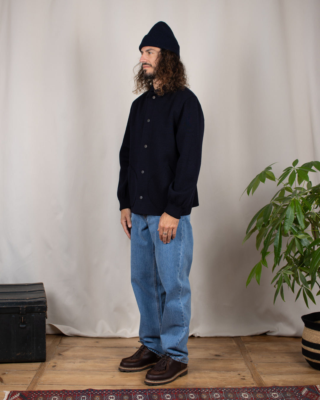 Coach jacket Bleu marine