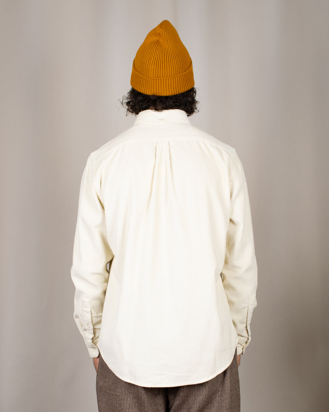 Lobo Corduroy Shirt Ecru