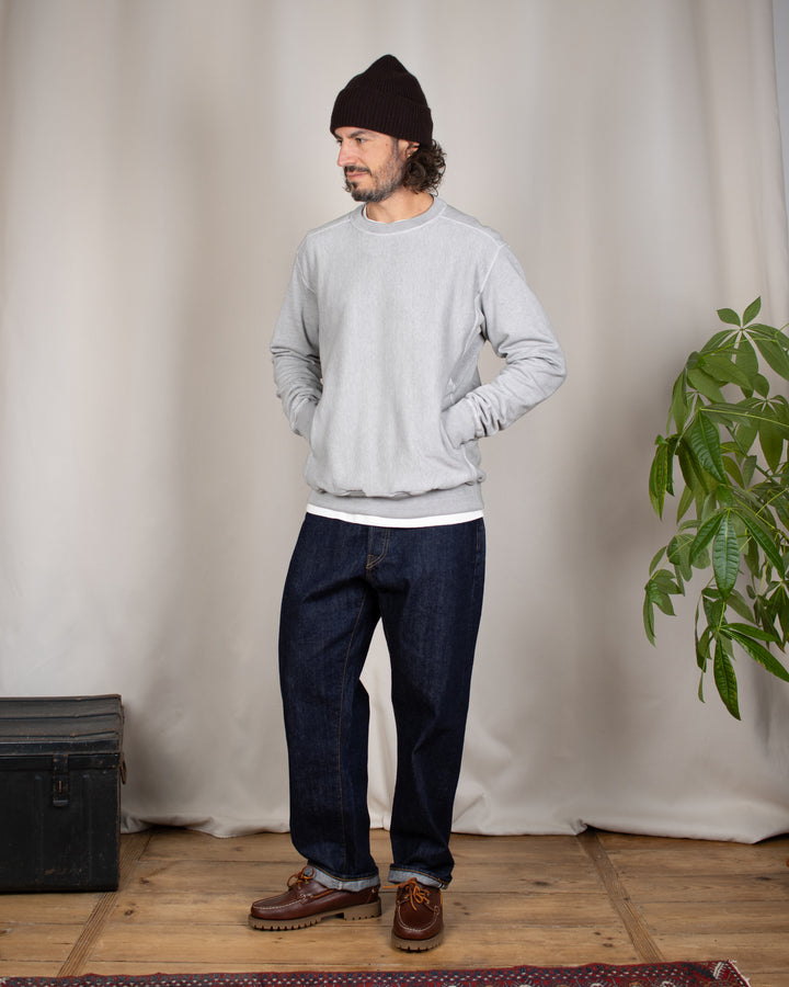 Heavy Crew Sweat P-Ash