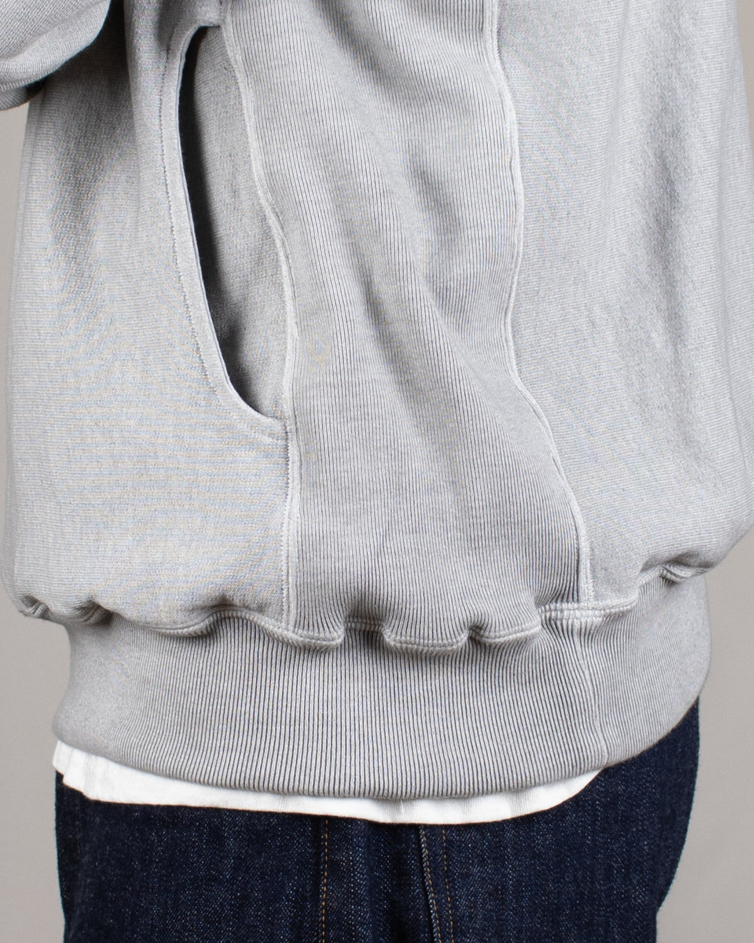 Heavy Crew Sweat P-Ash