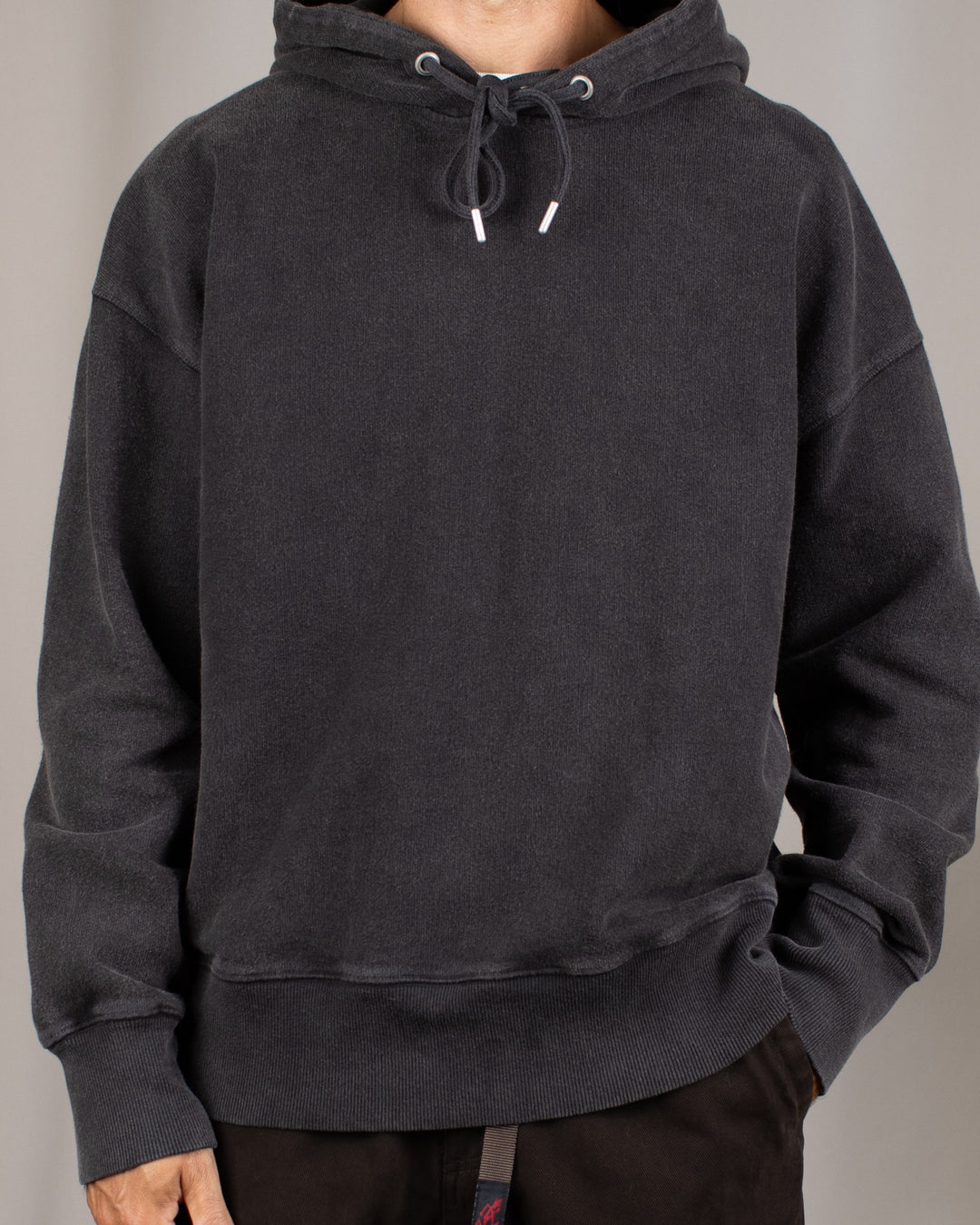 Hoodie Heavy Sweater Faded Black