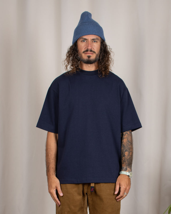 Heavy Oversize Tee Navy