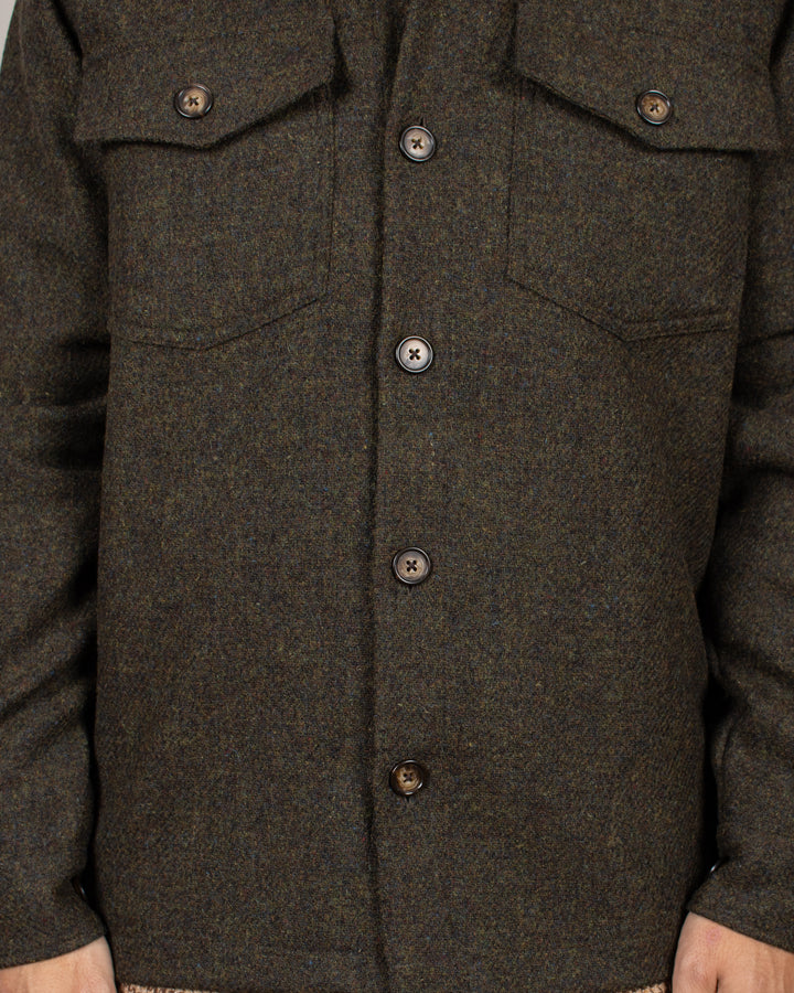 Wool Field Overshirt Forest