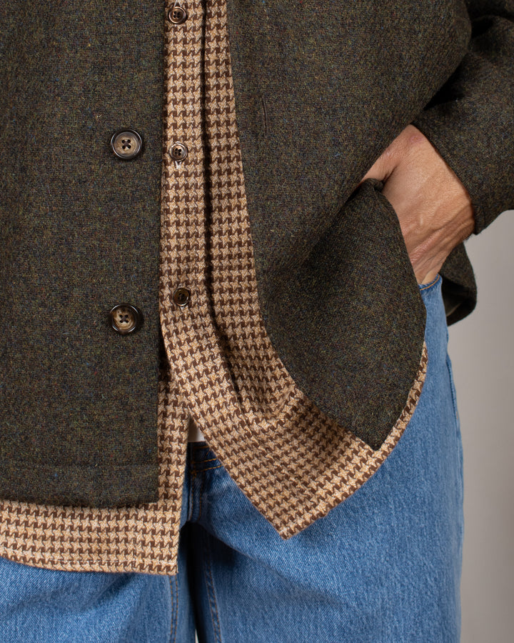 Wool Field Overshirt Forest