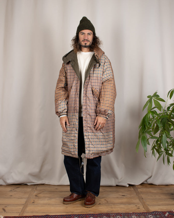 TAION x Universal Works Reversible Long Down Parka Dark Olive