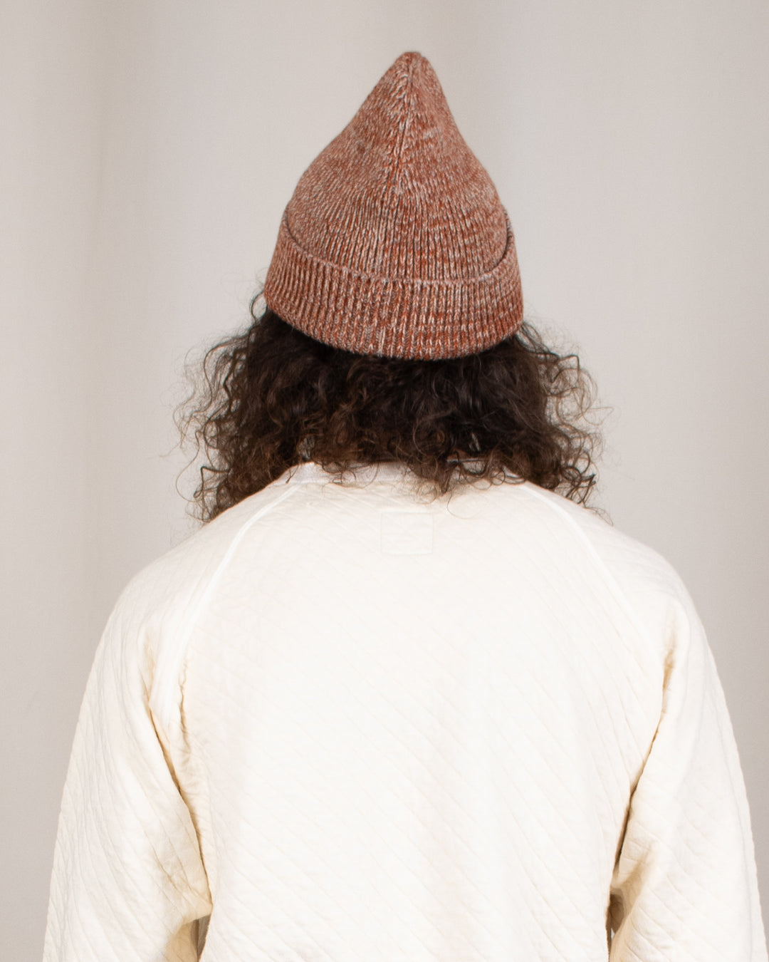 Quilt L/S Raglan Crew Sweat P-Natural