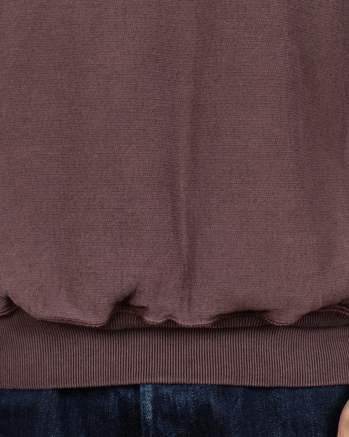 Heavy Crew Sweat P-Bordeaux