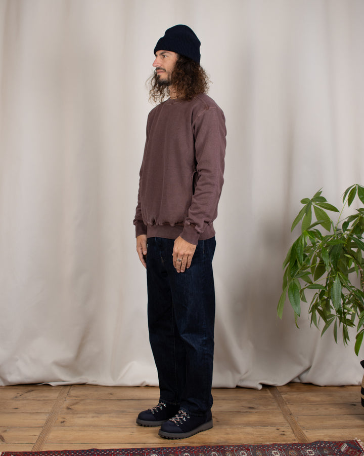 Heavy Crew Sweat P-Bordeaux