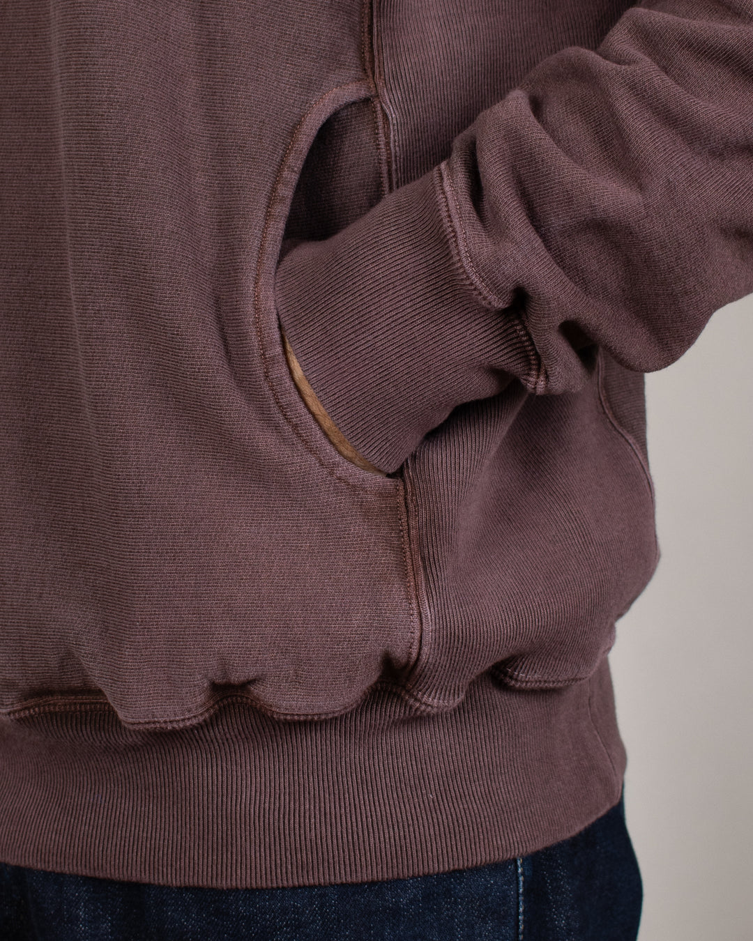 Heavy Pullover Hood Sweat P-Bordeaux