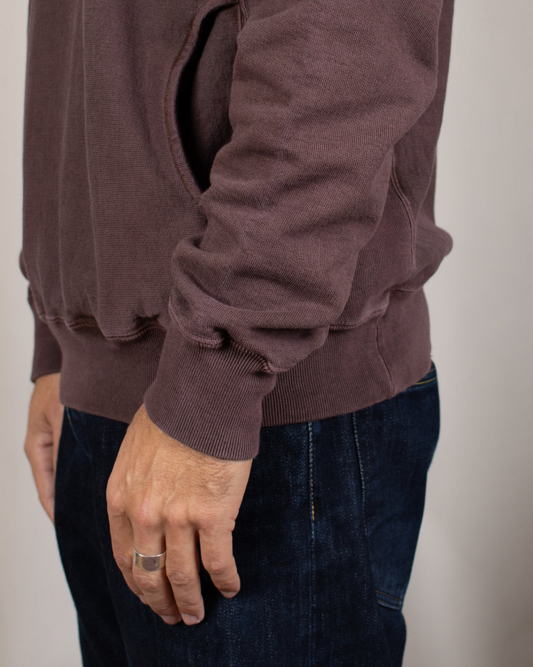 Heavy Pullover Hood Sweat P-Bordeaux