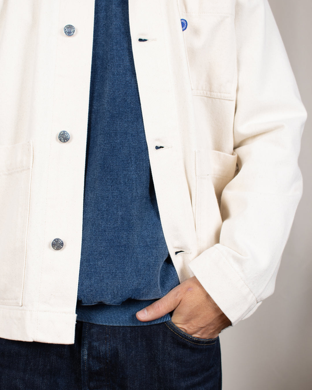 DN.10 loose jeans in organic cotton