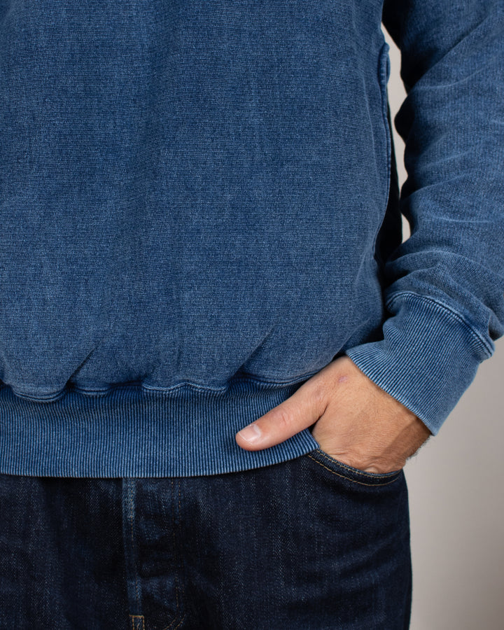 Heavy Crew Sweat Indigo