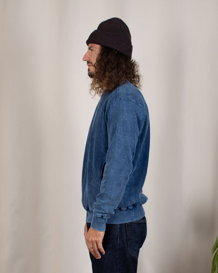 Heavy Crew Sweat Indigo