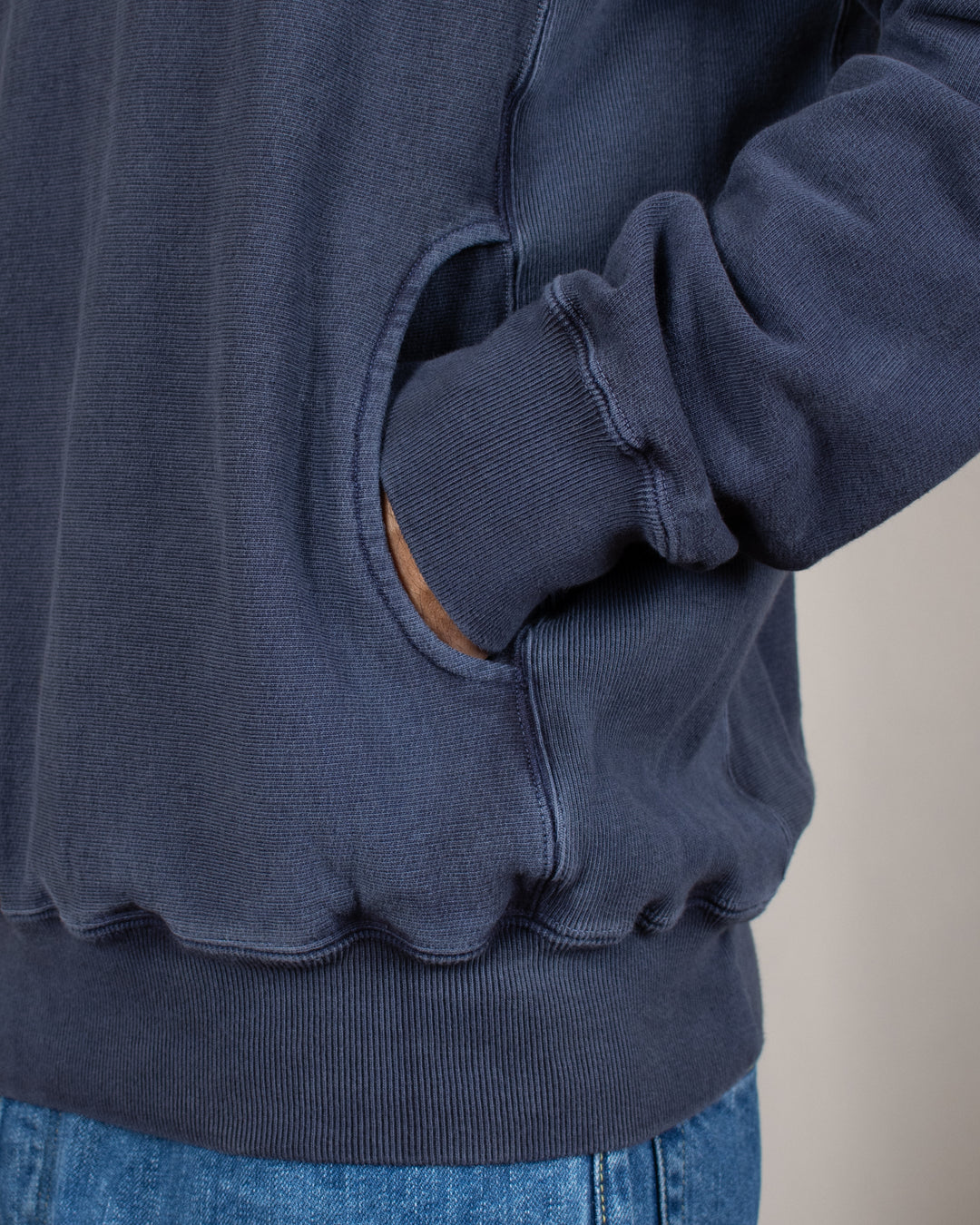 Heavy Pullover Hood Sweat P-Navy