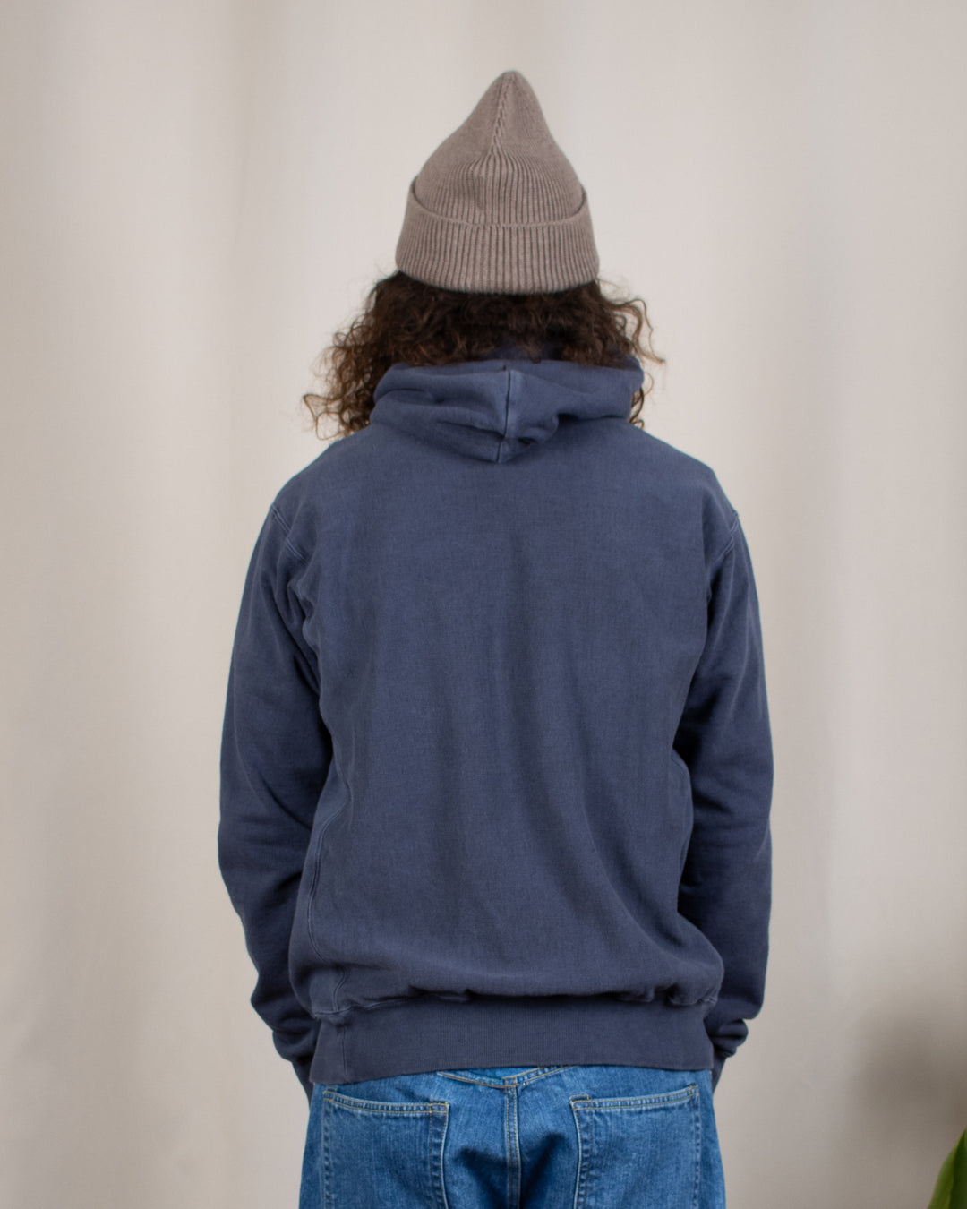 Heavy Pullover Hood Sweat P-Navy