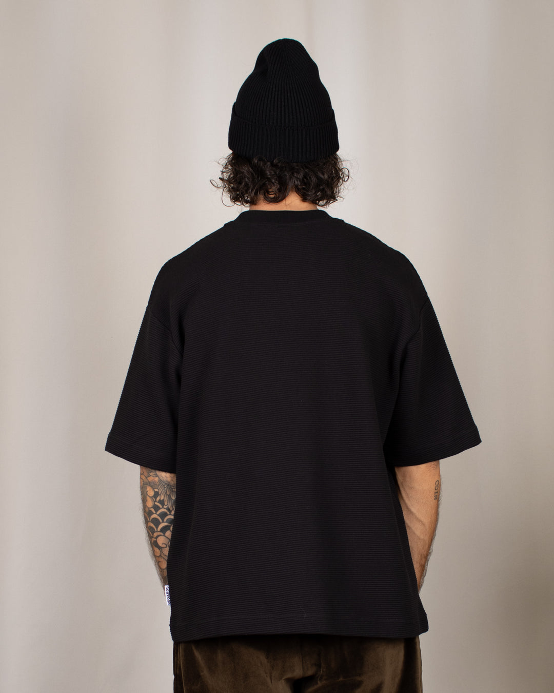 Ottoman Oversize Tee Black