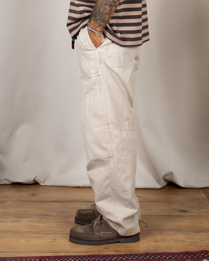 Hemp Canvas Double Knee Pant Storm Pigment
