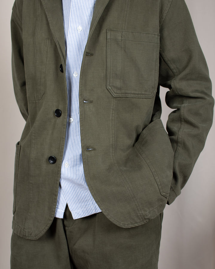 Moleskin Server Suit jacket Moss