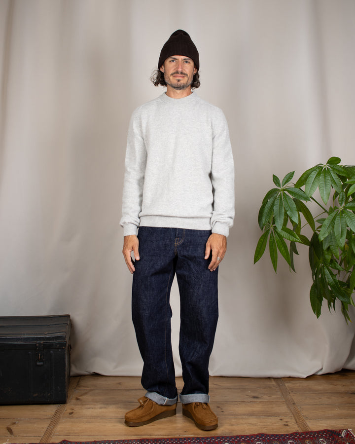 0815 13.5oz Denim Loose Fit One Wash Indigo