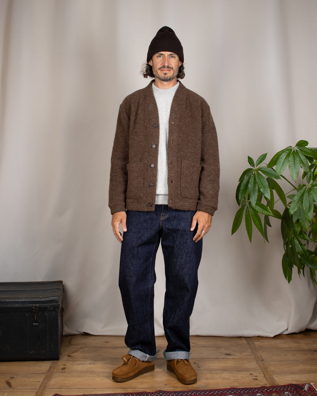 Armen Crew-Neck Jumper Silver