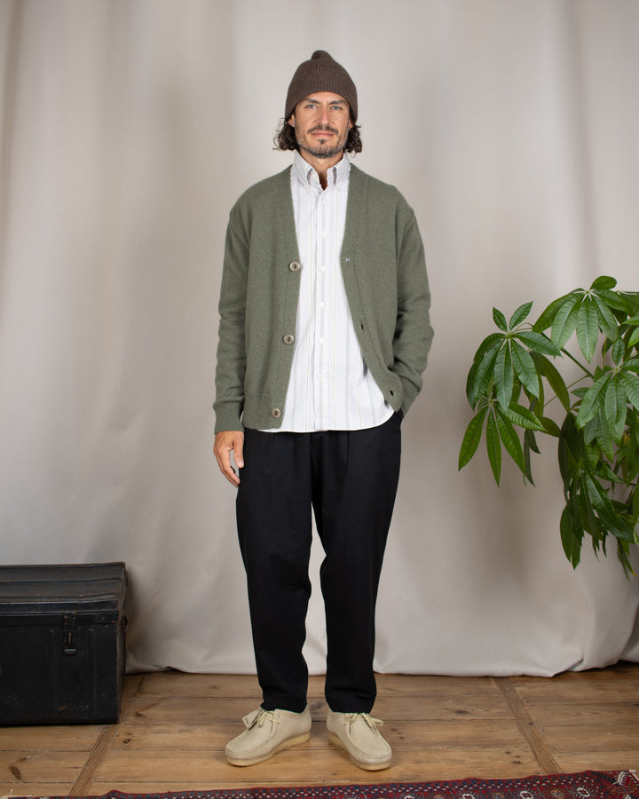 Long Sleeve Baggy Shirt Organic Cotton Thousand Stripes 2