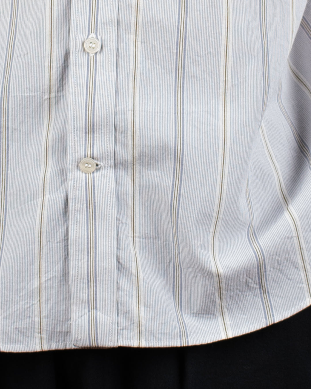 Long Sleeve Baggy Shirt Organic Cotton Thousand Stripes 2
