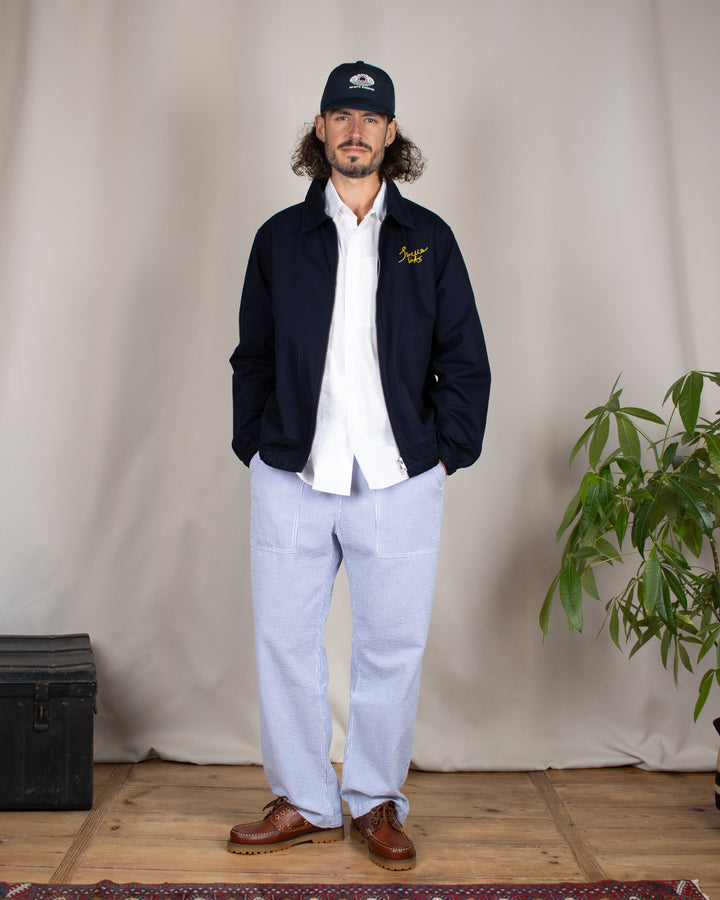 Twill Work Jacket Dark Navy