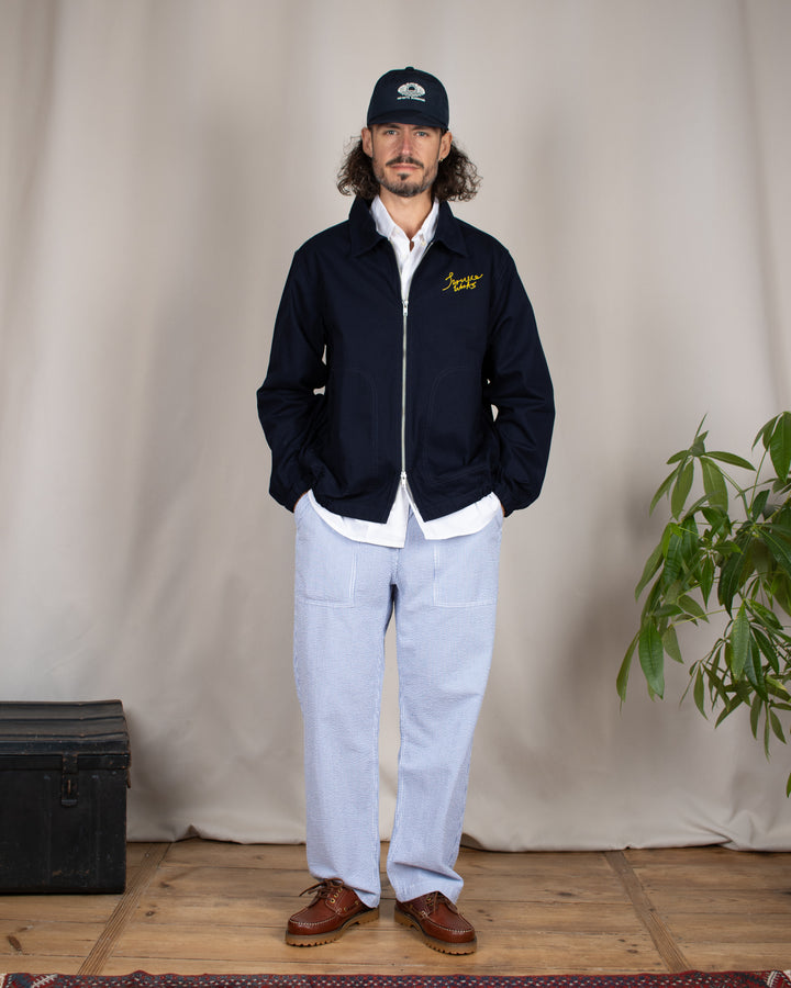 Twill Work Jacket Dark Navy