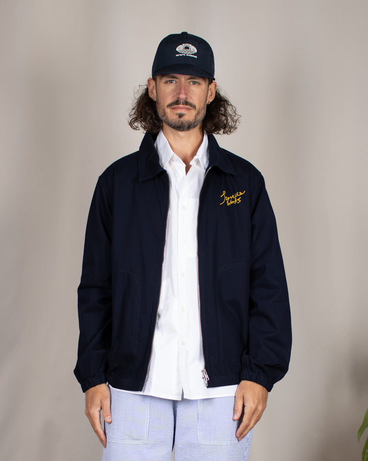 Twill Work Jacket Dark Navy