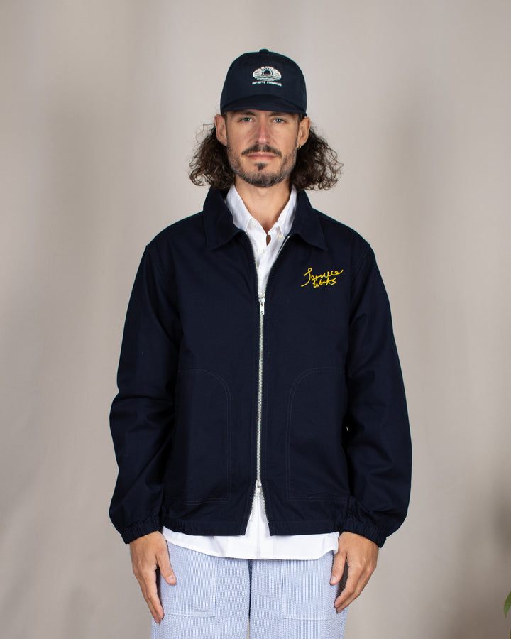 Twill Work Jacket Dark Navy