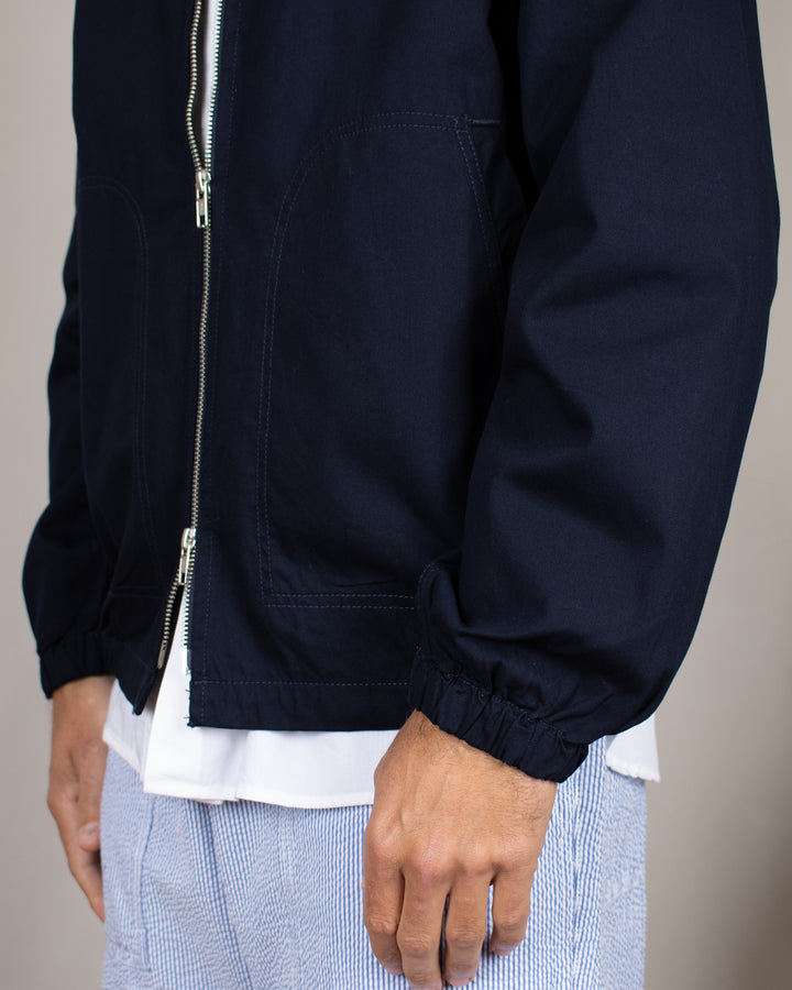 Twill Work Jacket Dark Navy