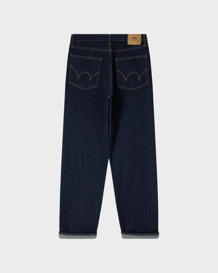 Loose Jeans Kurabo Red selvedge Blue Rinsed