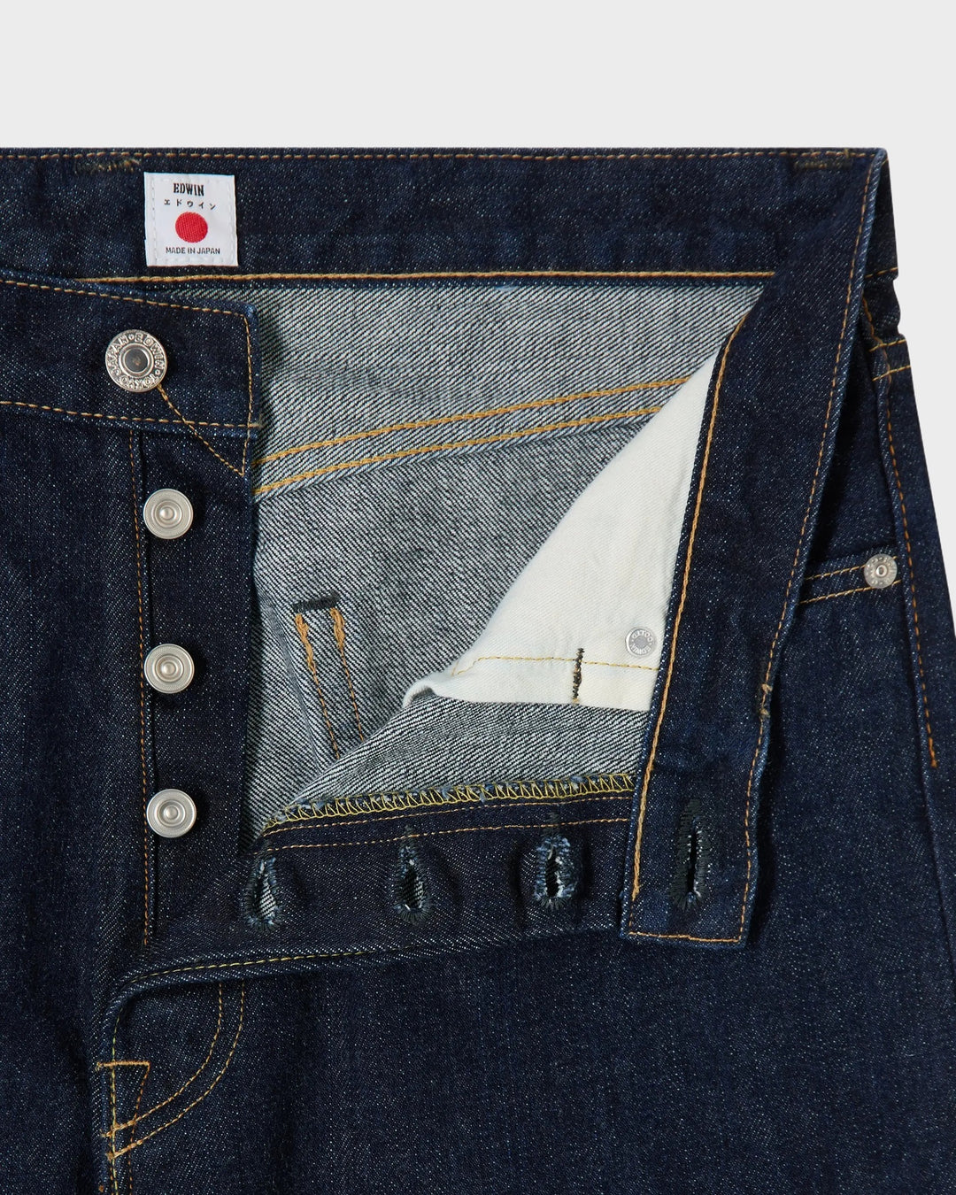 Loose Jeans Kurabo Red selvedge Blue Rinsed