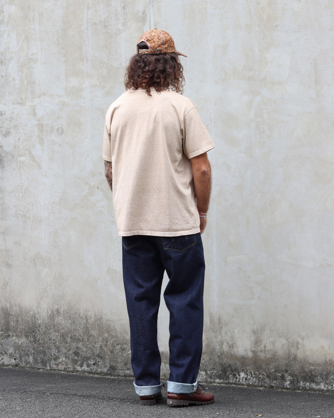 Loose Jeans Kurabo Red selvedge Blue Rinsed