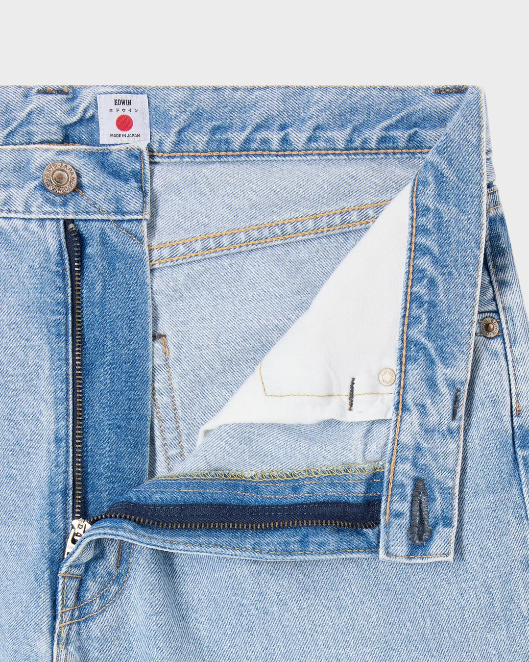 Loose Jeans Kaihara Blue Light Used