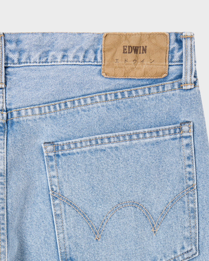 Loose Jeans Kaihara Blue Light Used