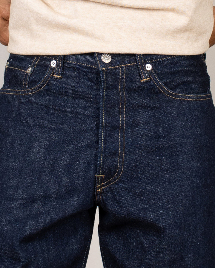 Loose Jeans Kurabo Red selvedge Blue Rinsed