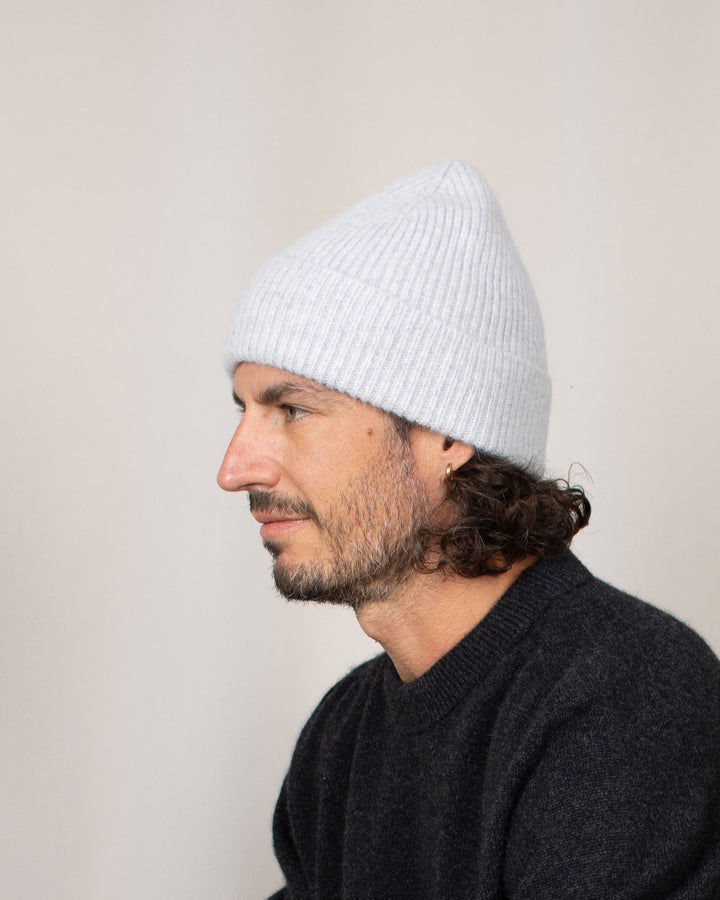 Bonnet Mackie Barra Hat Eider, porté de côté
