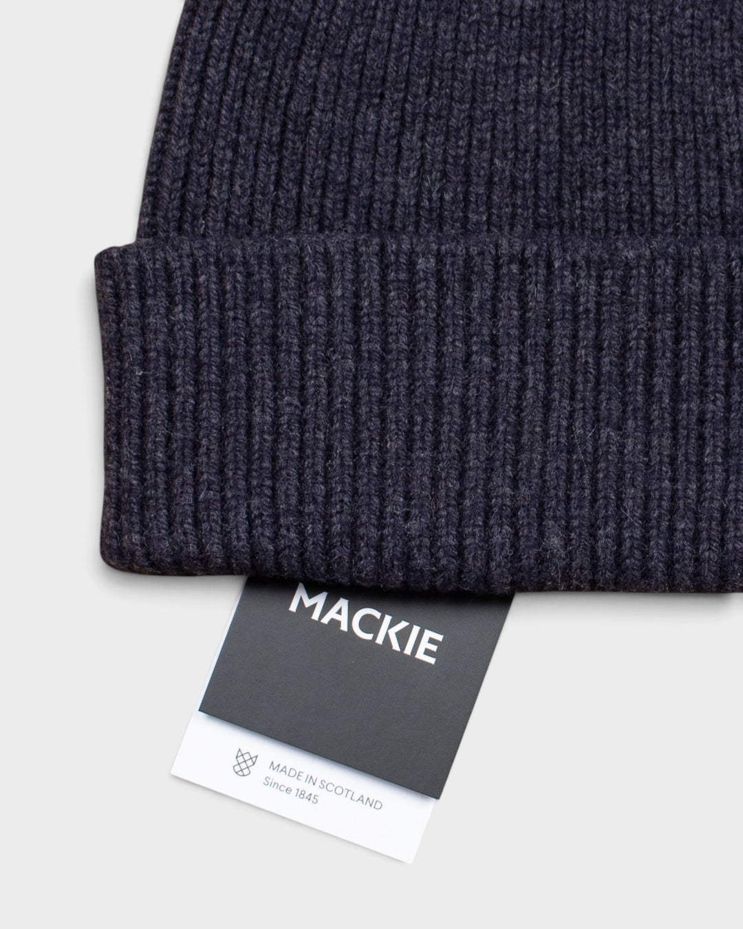 Bonnet Mackie Barra Hat Millstone, détail du revers