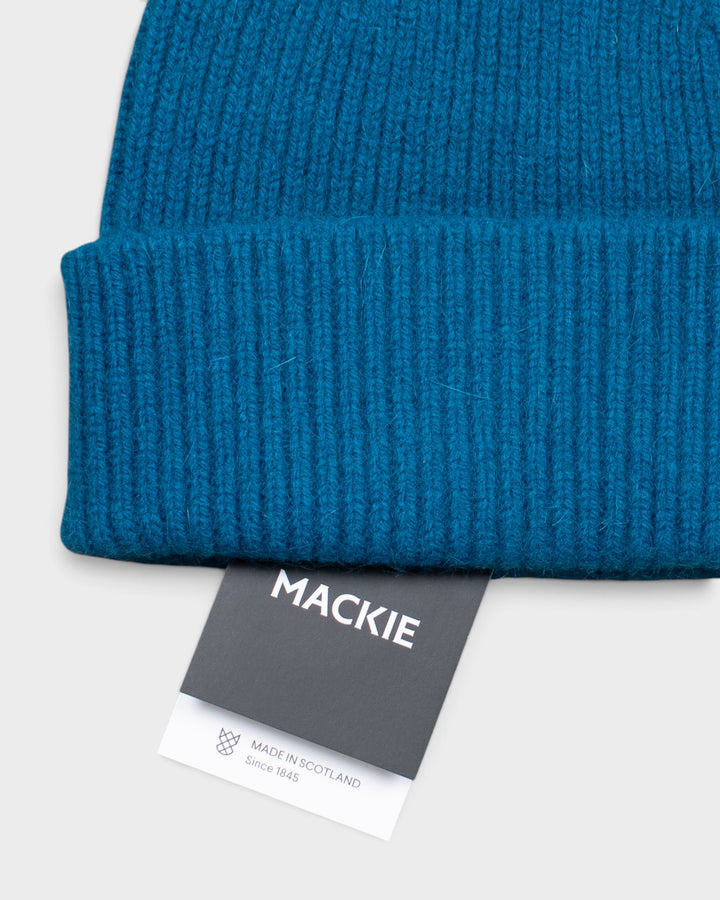 Bonnet Mackie Barra Hat Peacock, détail du revers