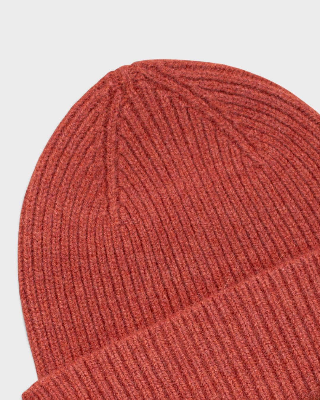 Bonnet Mackie Barra Hat Russet, détail de la maille