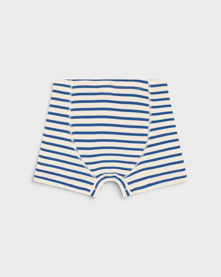 Boxer Albar Marinière Natural/Blue