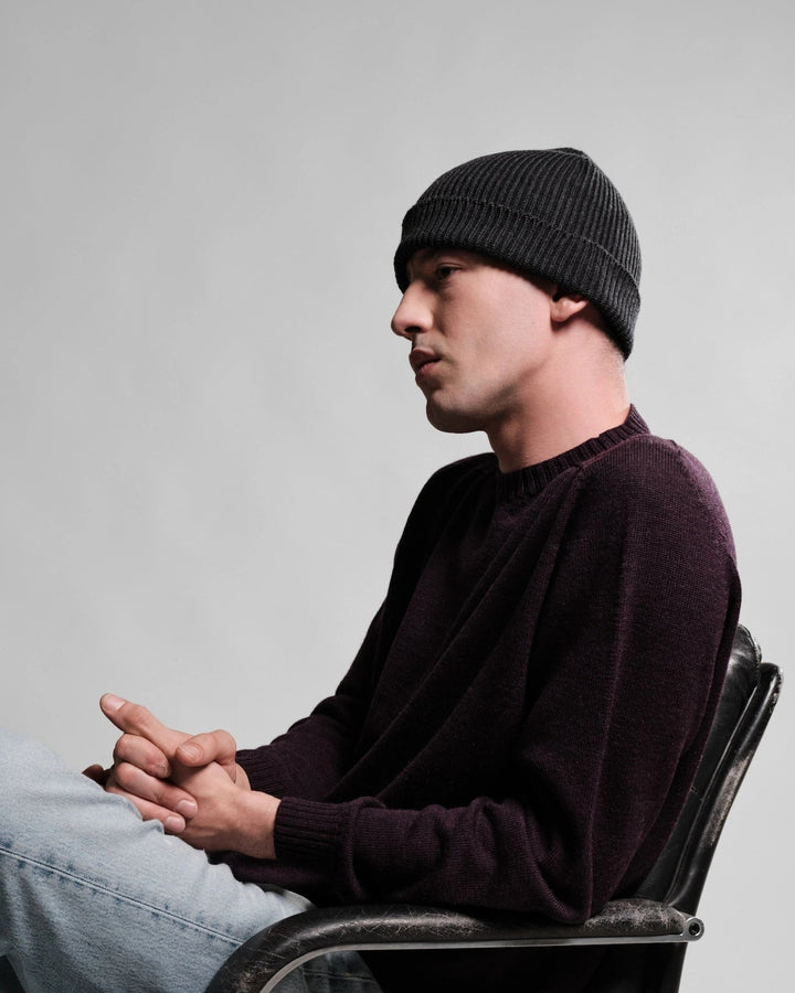 Bonnet Ara Gris Anthracite — vue portée 2