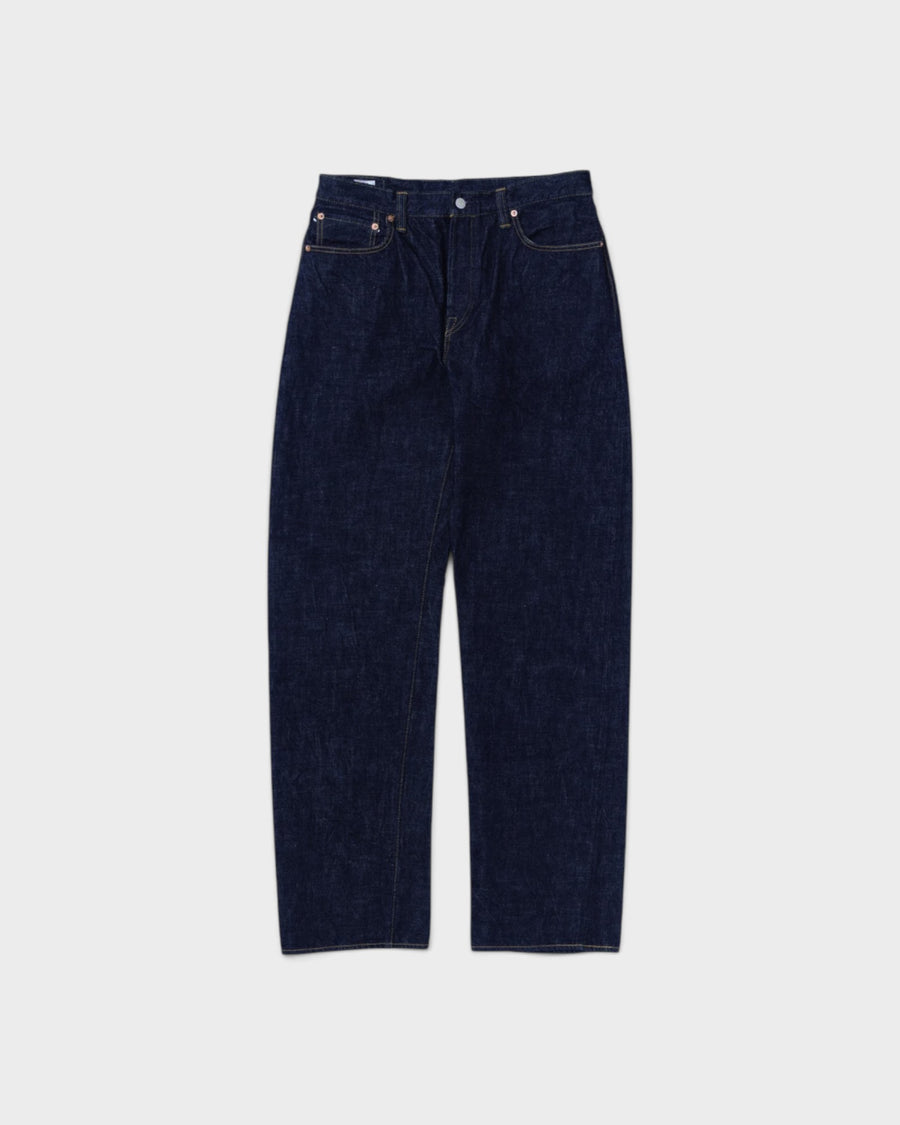 0815 13.5oz Denim Loose Fit One Wash Indigo