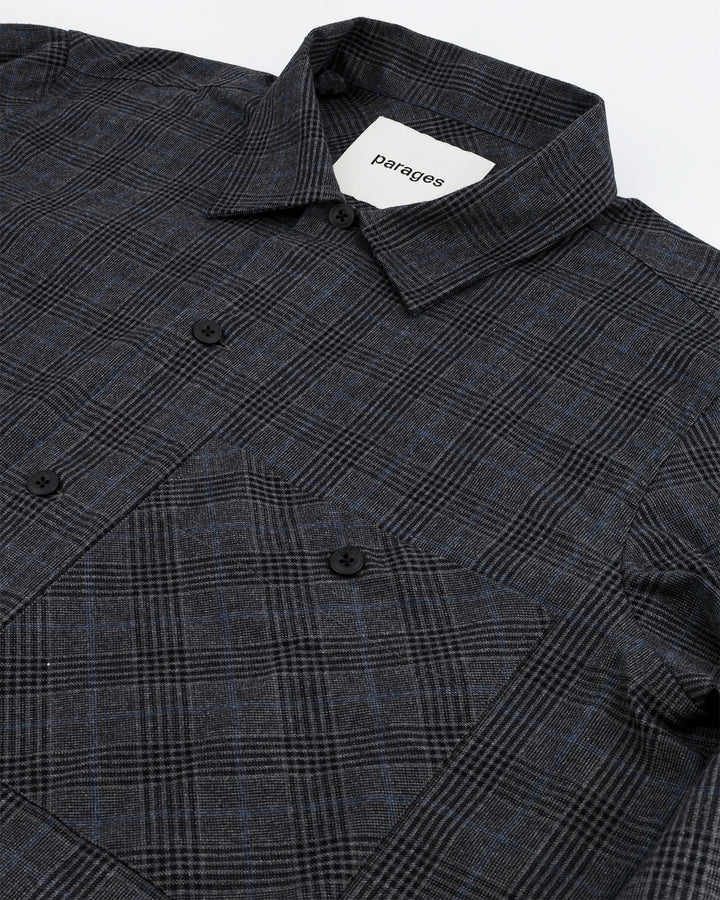 Lisburn Overshirt Dark/Grey Checks