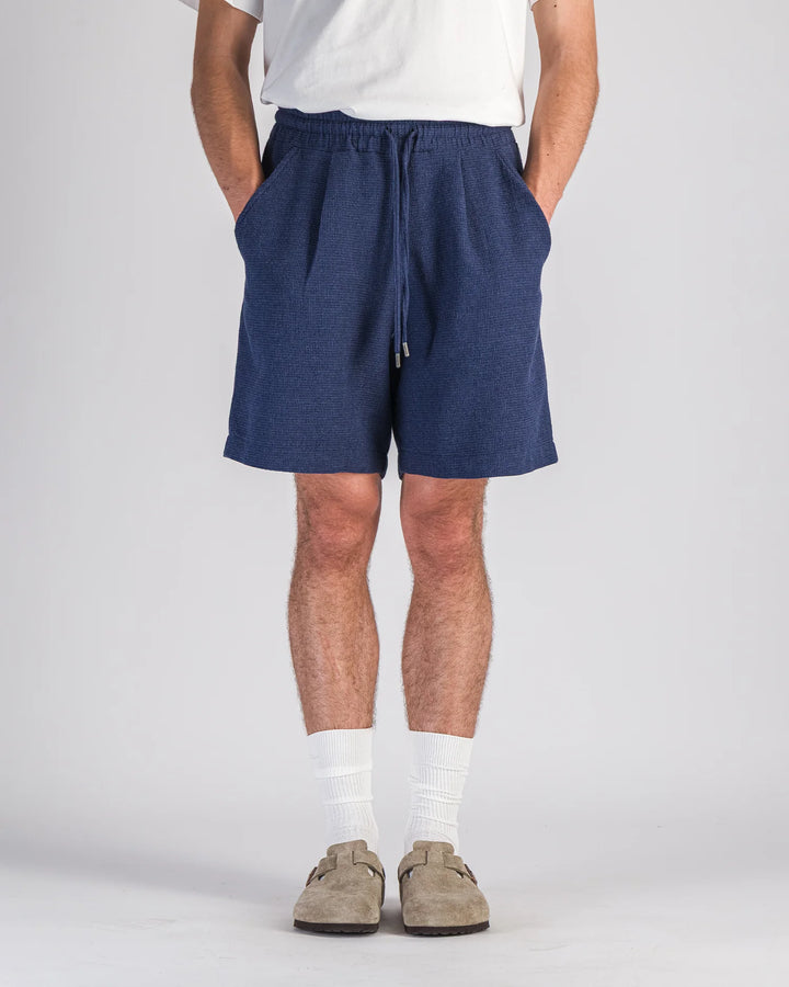 Waffle Bermudas Blue