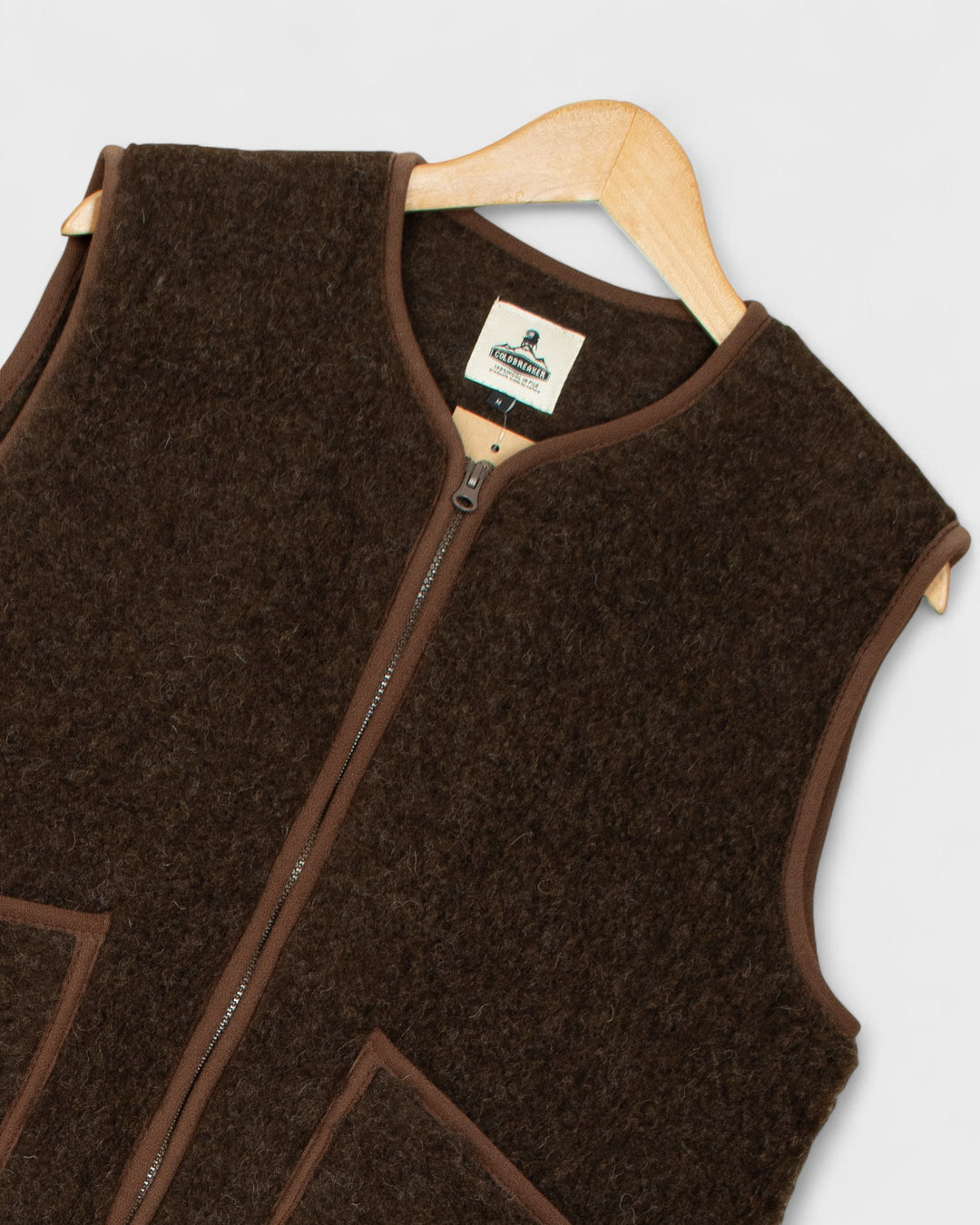 Pepitco Vest Dark Brown