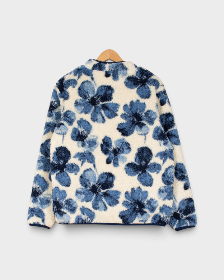 Polar Jacket Fiori Blu Wooden - vue 4