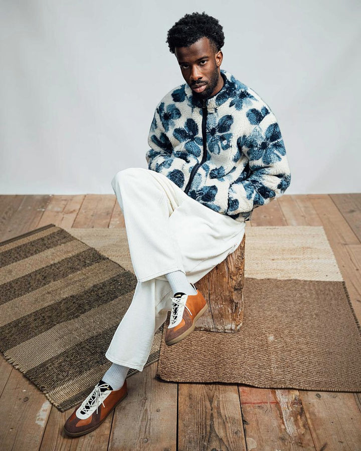 Polar Jacket Fiori Blu Wooden - vue 6